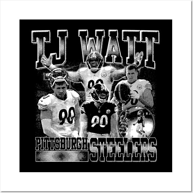 T. J. Watt(American american football linebacker) Wall Art by alesyacaitlin